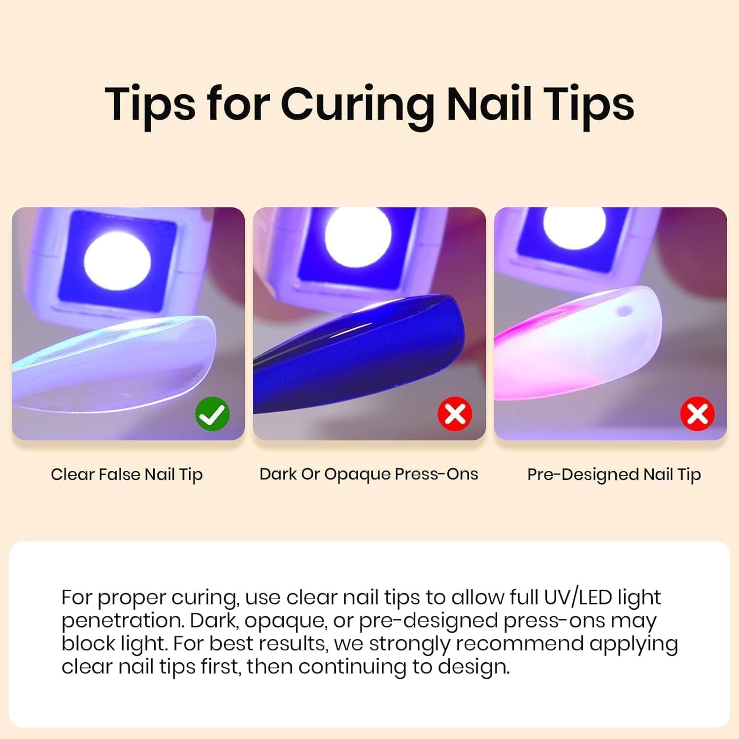 Beetles 9 in 1 Gel Nail Glue Nail Dehydrator Kit for Acrylic Nails