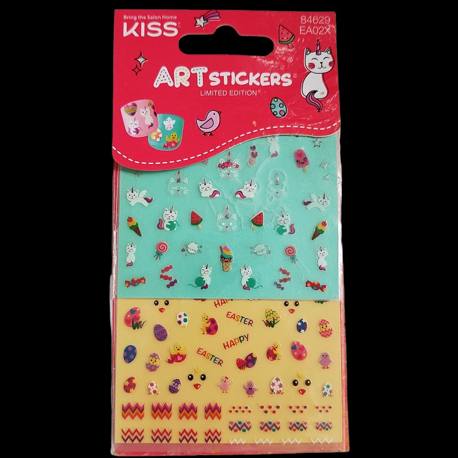 KISS Limited Edition EASTER HOLDAY ART STICKERS Flat Nail Art Decal Accessories