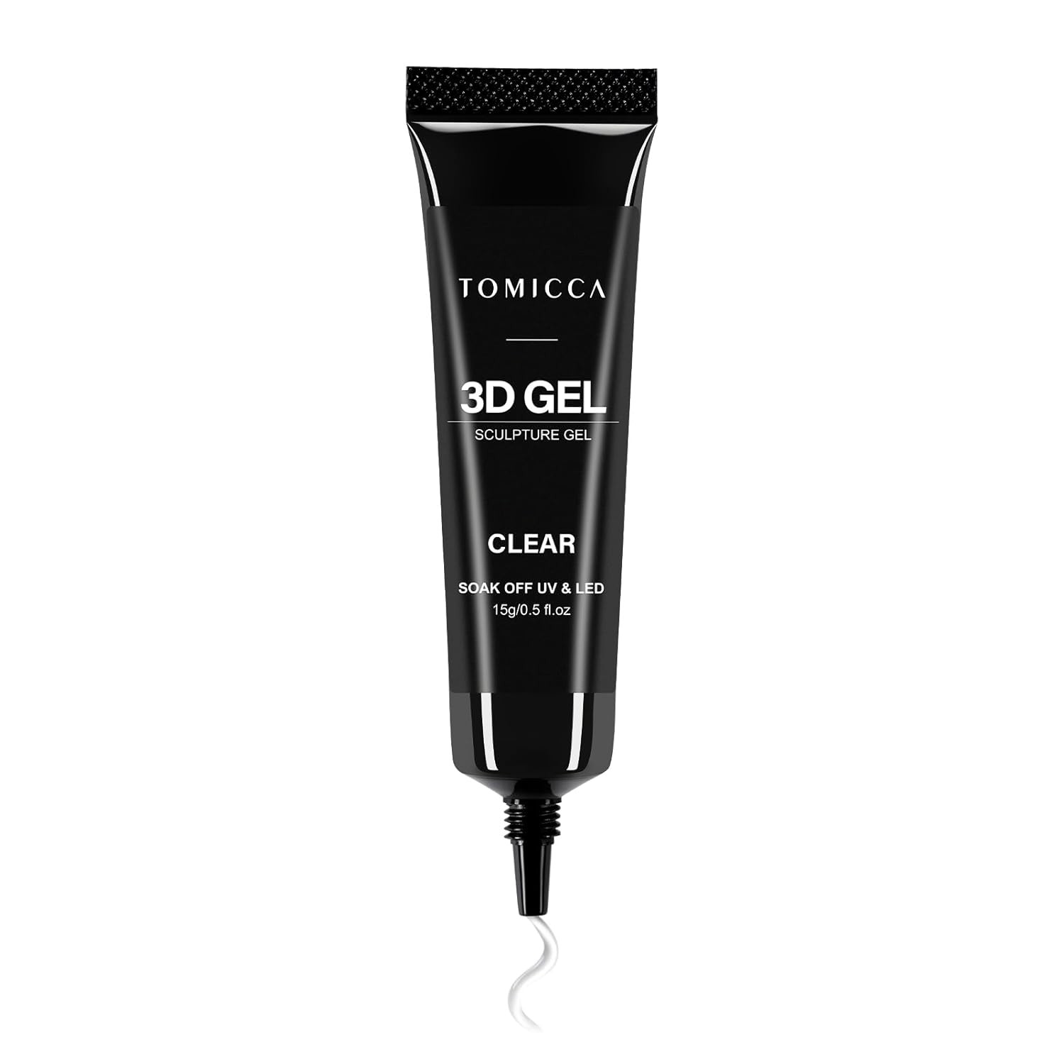 UV LED Nail Art Glue Gel 15ml Non-Leak Non-Drip Tube