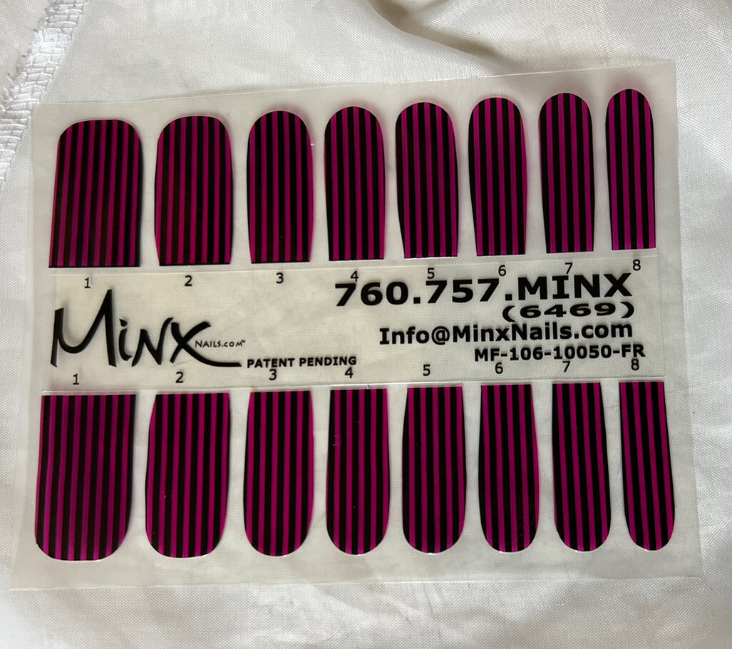 Minx Foil Nail Cover Nail Art Sticker Manicure Wraps