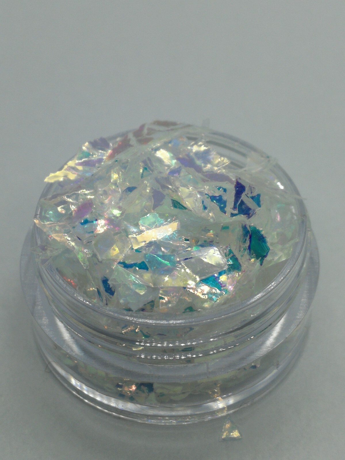 Mylar Shards/flakes, 6 Colours, Nail Art Embellishment, Glitter, UK Seller.