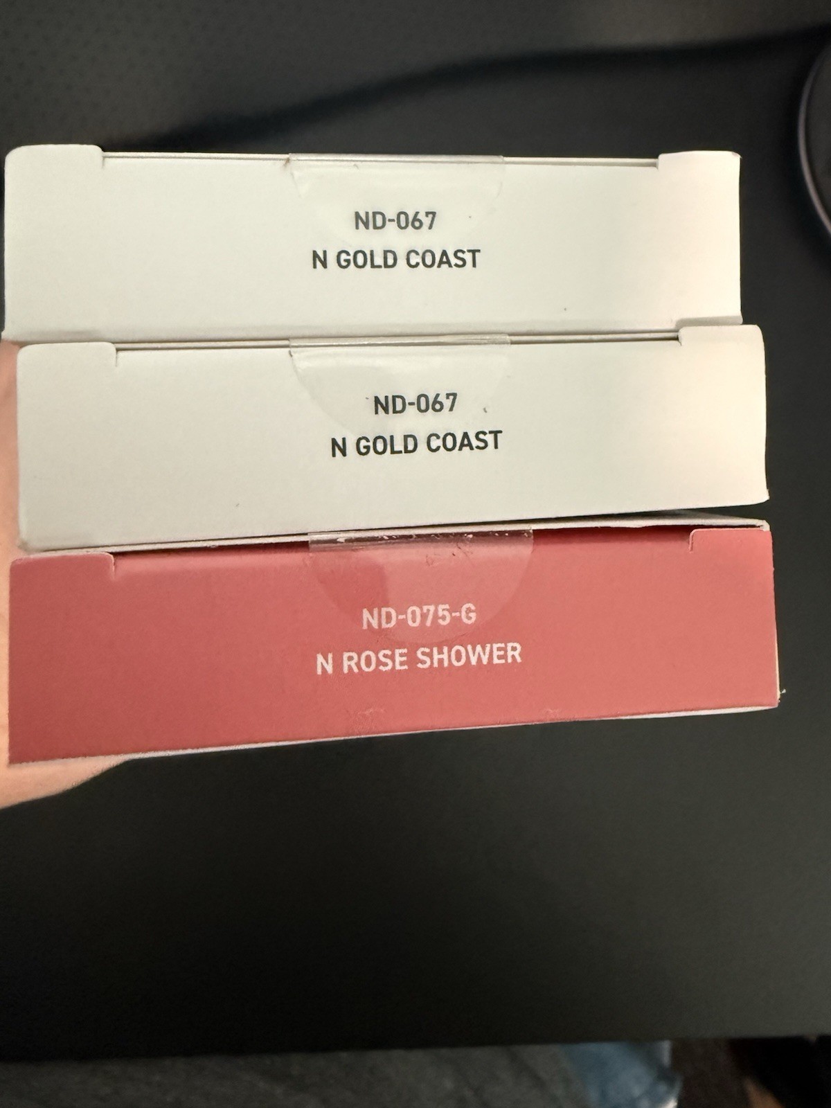 Ohora gel Nail Set of 3