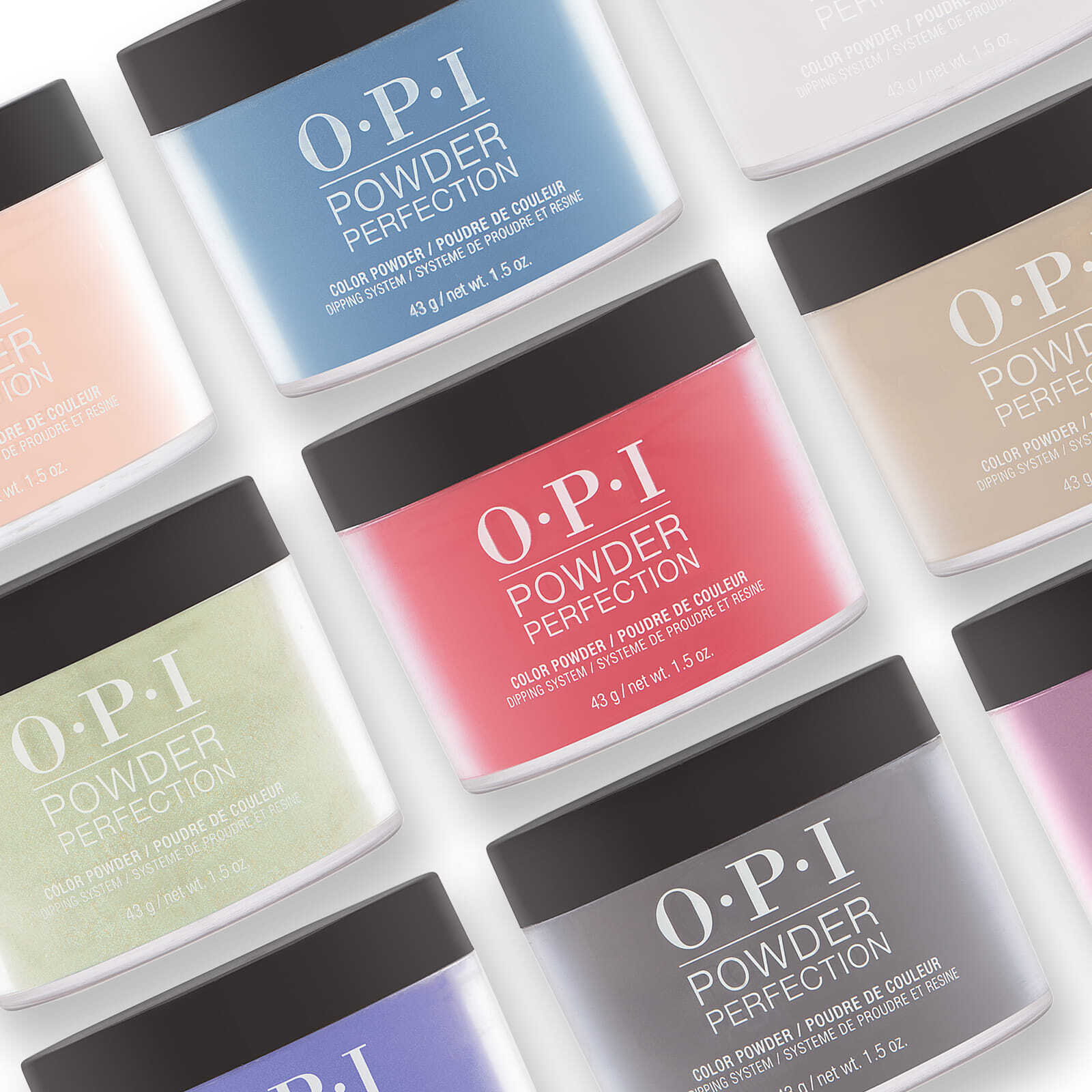 OPI Powder Perfection Color Powder Dipping System 1.5 oz – PICK COLOR