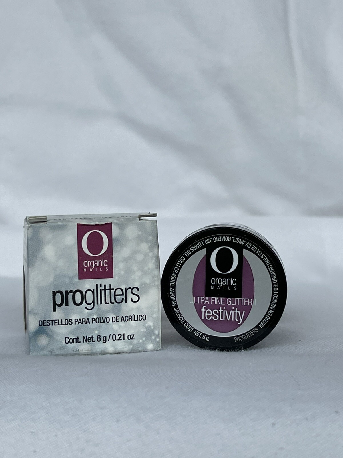 Organic nail ProGlitters / Ultrafine Glitters /iridiscentes 6g