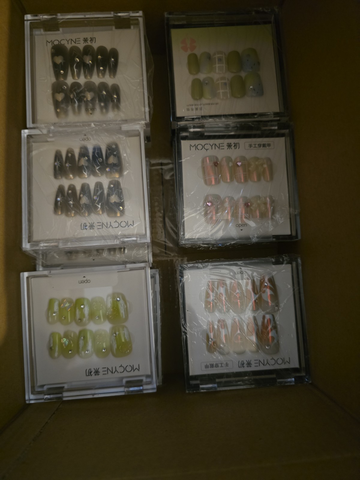 50 Nails Packs Lot – Multiple Colors and Designs