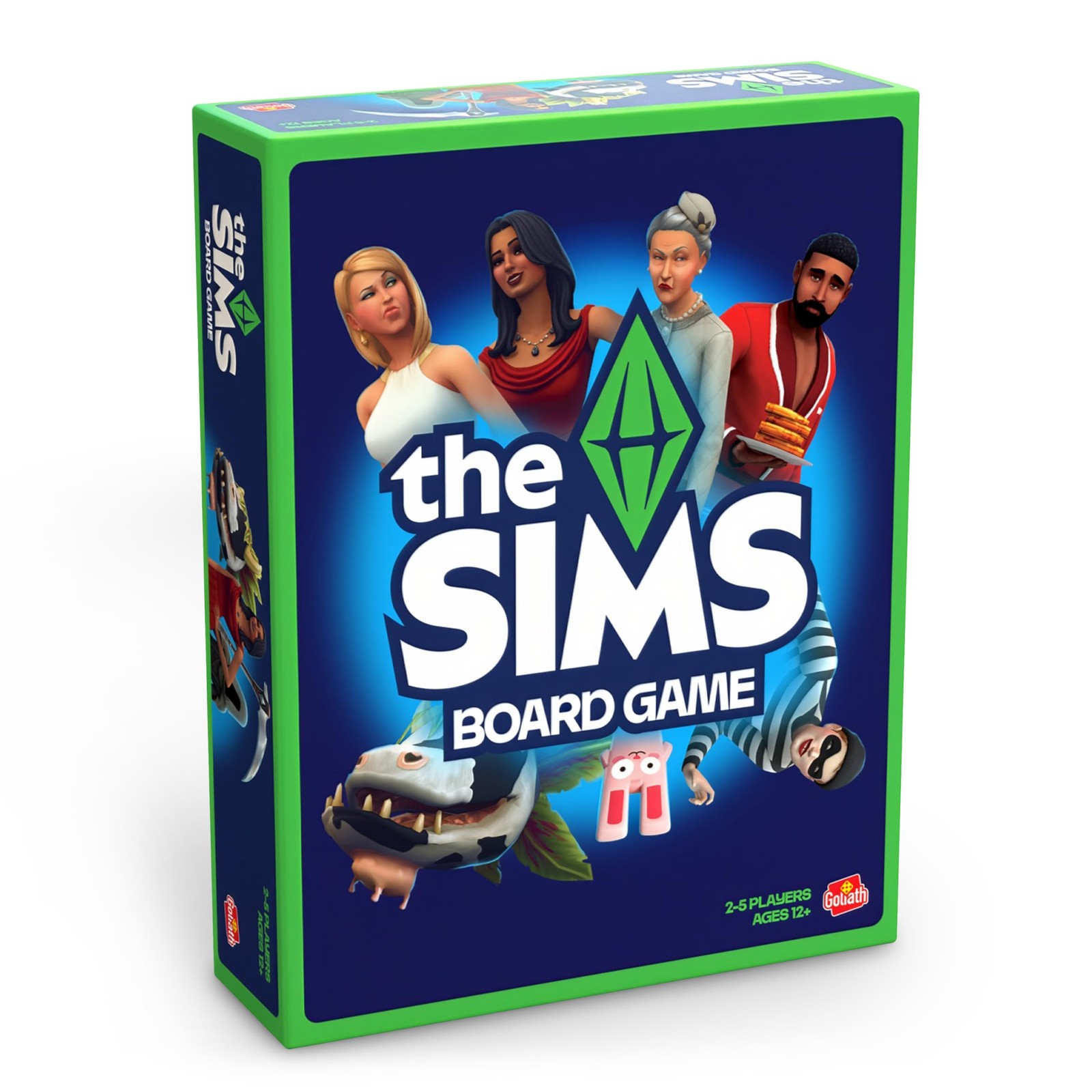 Goliath The Sims Board Game | Family 6.35cm x 20.32cm x 26.67cm, Multicolor