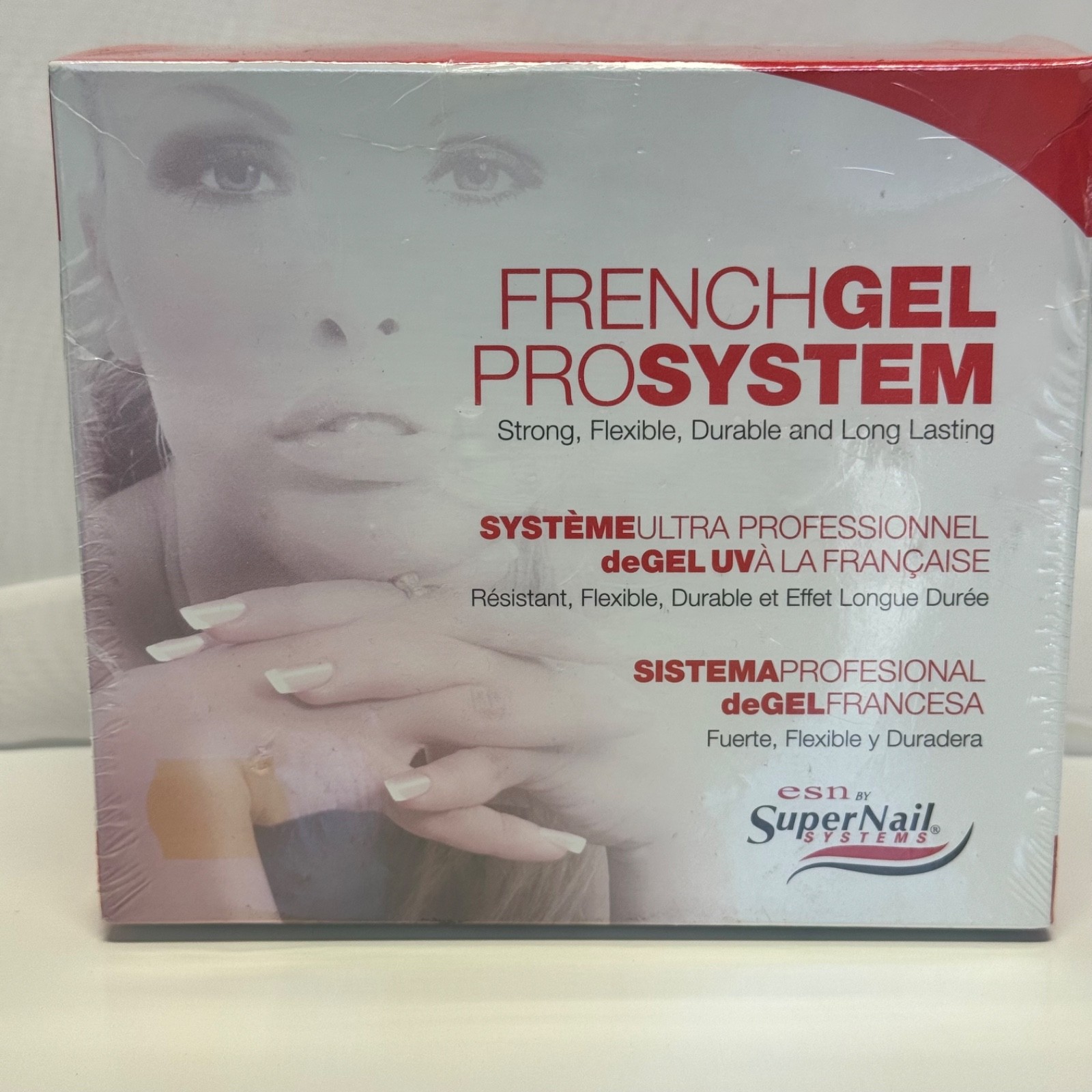 Super Nail by ESN French Gel Pro System professional white