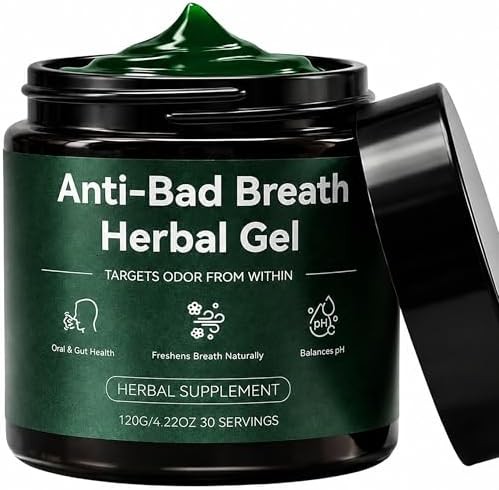 Anti-Bad Breath Herbal Gel Supplement – Body & Breath Odor Control from The Insi