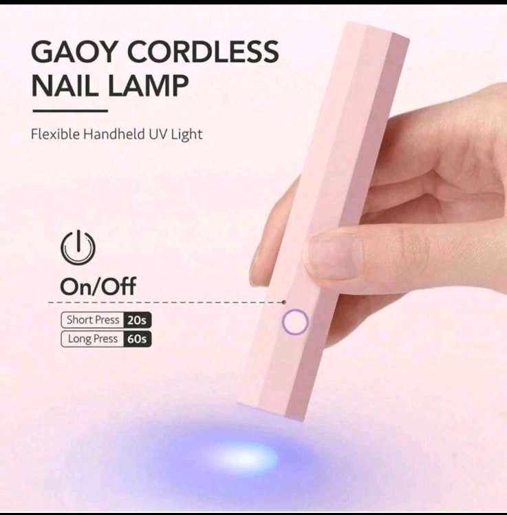 Glonailstickers Finger Nails Uv Light, Nail Stickers Kit with Uv Light