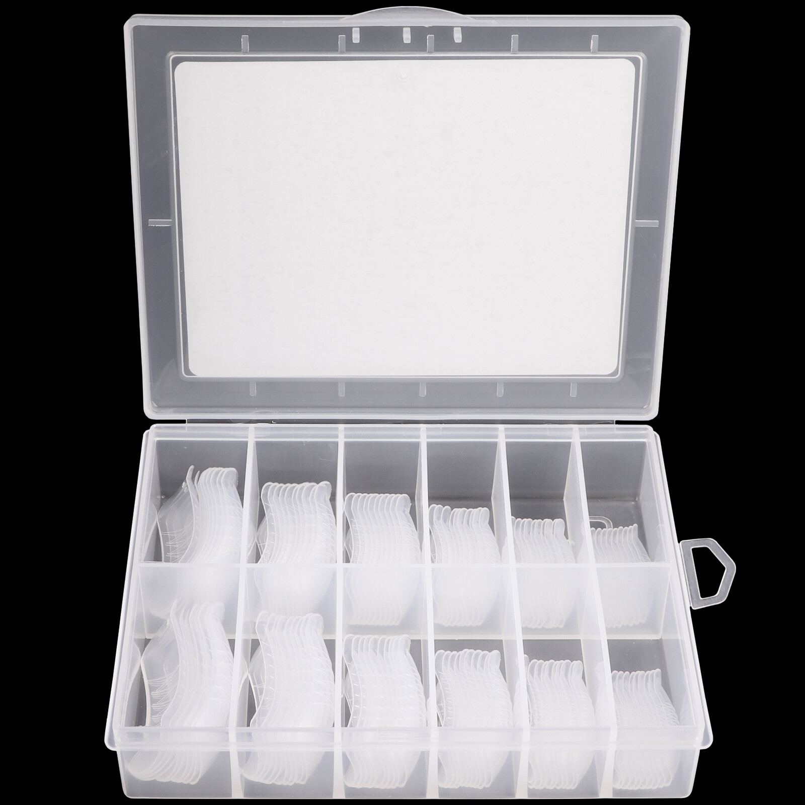 Beauticom USA Dual Nail Form Set Box-Frosted Form Box with 120 Pieces False Tips