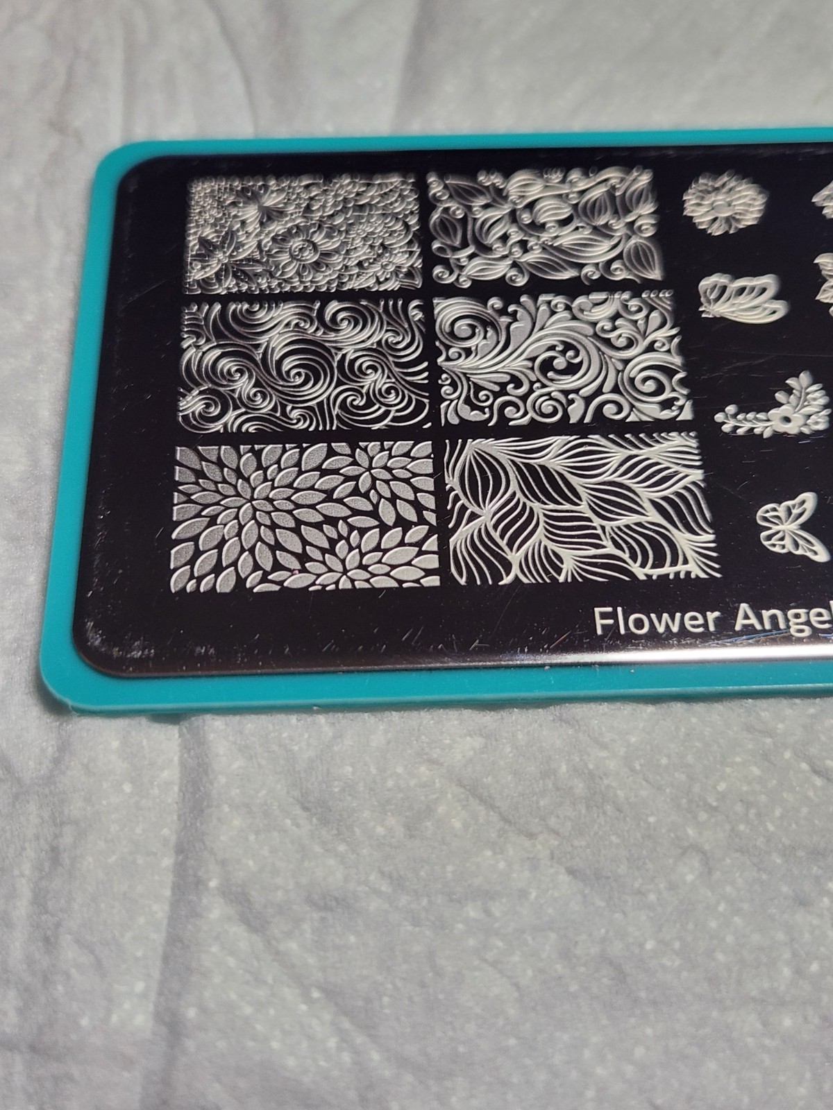 Maniology Nail Stamping Plate Flower Angel BM-XL352