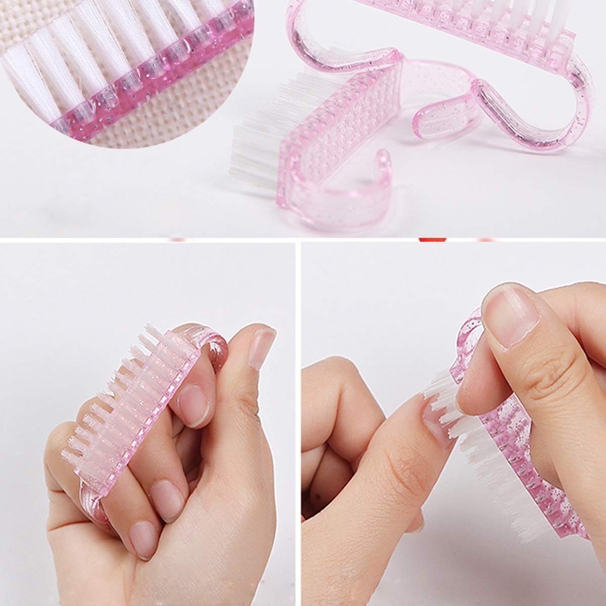 Multifunctional 20PC Handle Grip Brushes – Stylish & Practical Cleaning Gift
