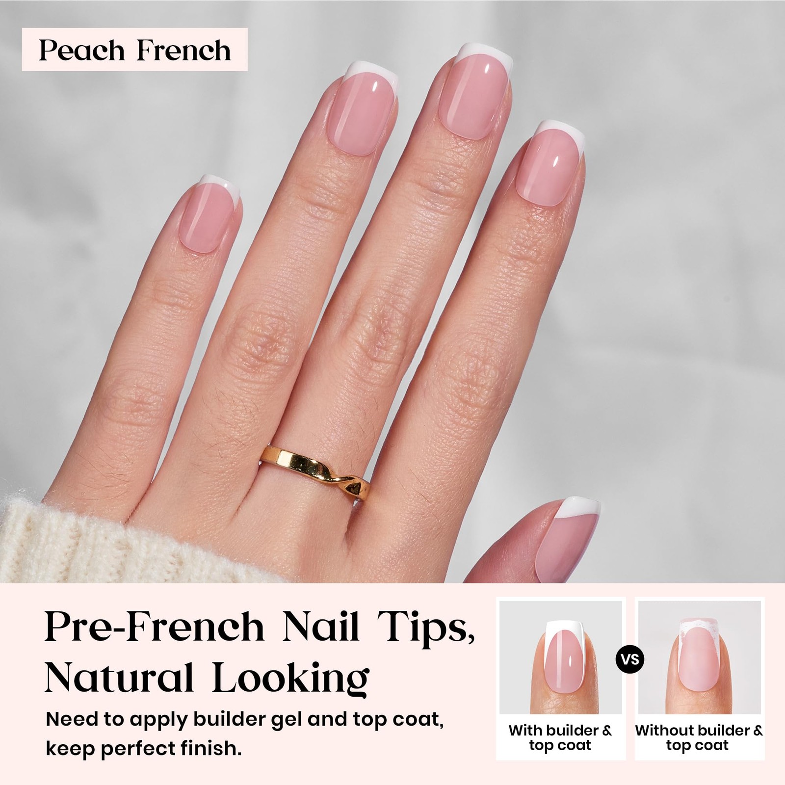 Beetles X Press Plus French Extra Short (Sizes 0-14), 1-Ultra Square