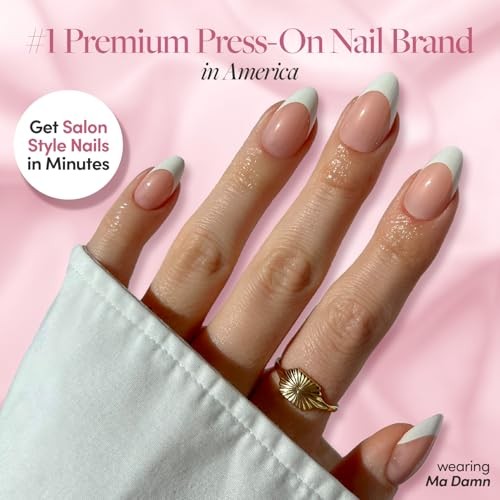 Glamnetic Super Strong Brush On Nail Glue | Mess Free, Long-Lasting, Vegan