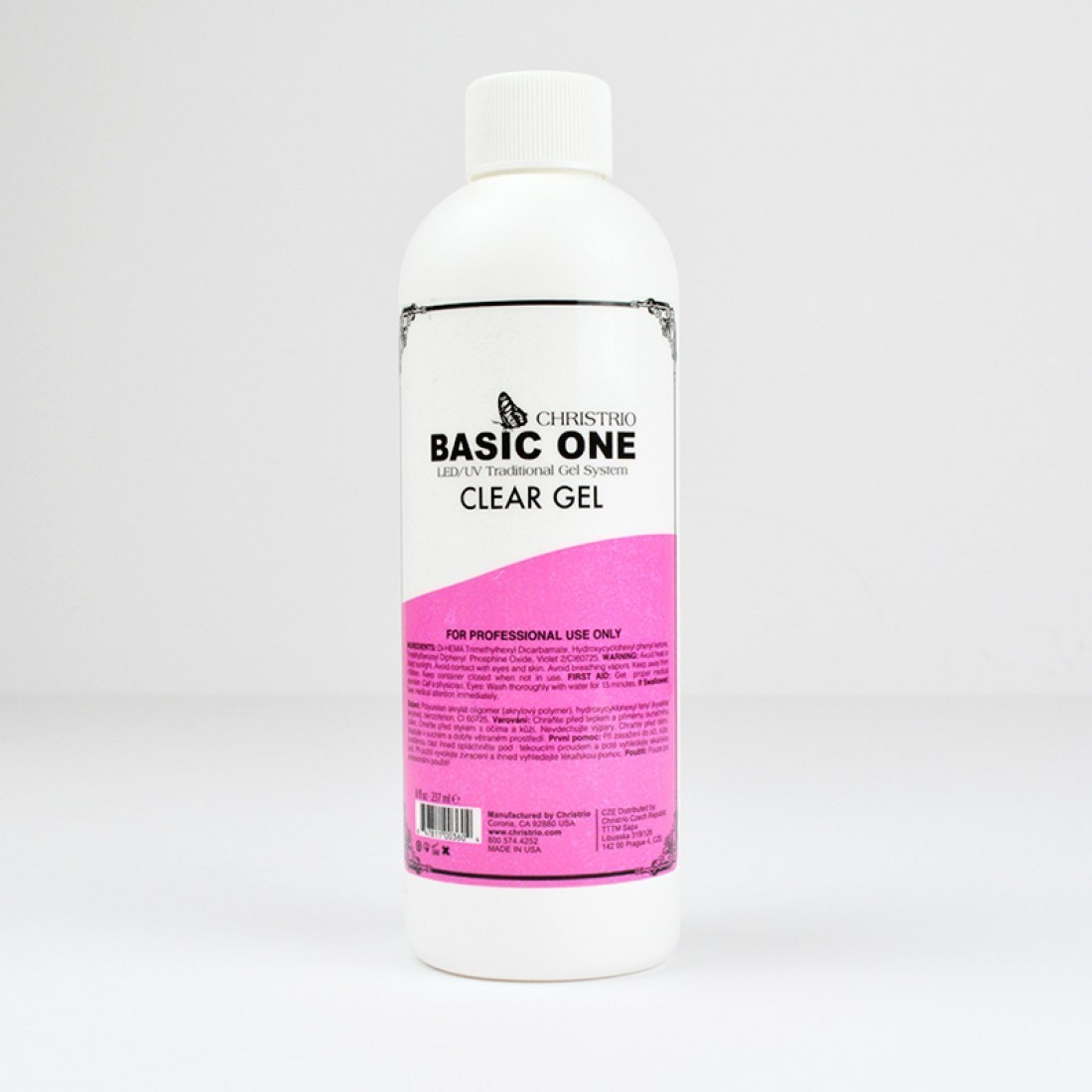 Christrio BASIC ONE Clear Gel – 8oz