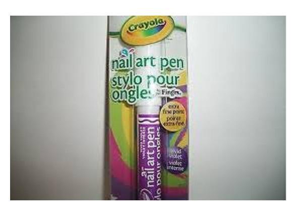Crayola Nail Art Pen by Fing’rs ~ Vivid Violet
