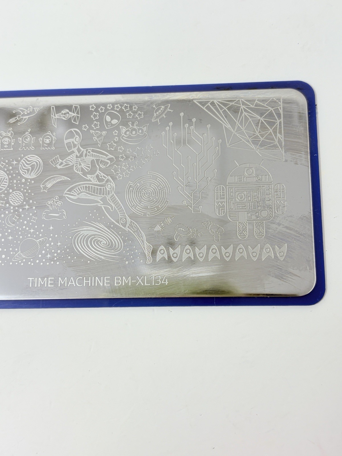 Rare Bundle Monster BM-XL134 Time Machine Nail Stamping Stamp Plate Maniology
