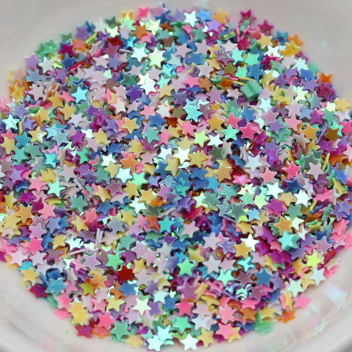 50 Gram Mixed Color Star Sequins Loose Tiny 3mm Nail Art Tips Scrapbook Craft