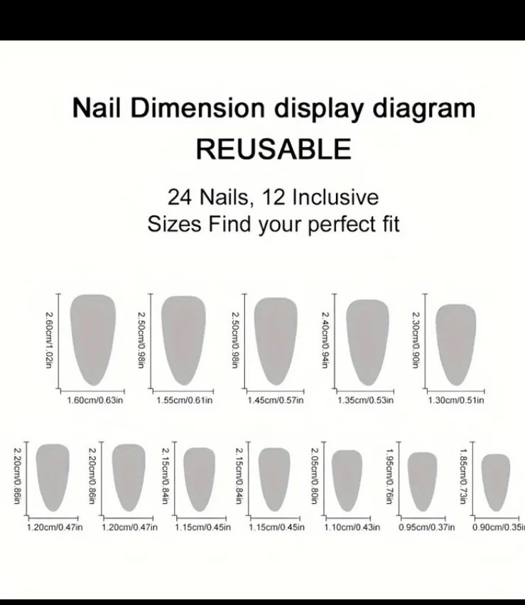 Raven 24 Pc Black & Blue Bird Night Owl Noon Nail Tips Boxed Glue & Tabs Nails