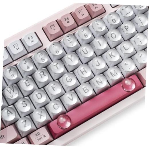 Glass Keyboard Cover Stickers for Long Nails – Ultra Clear Raised 110PCS