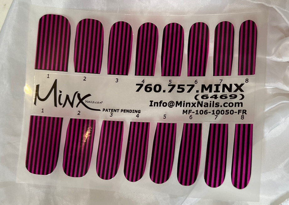 Minx Foil Nail Cover Nail Art Sticker Manicure Wraps