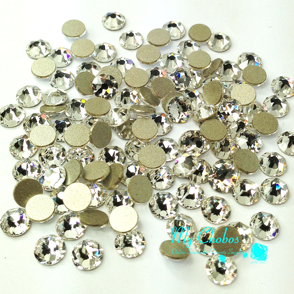 Swarovski 2058/2088 Flatback Foiled Rhinestones Factory Pack clear CRYSTAL (001)
