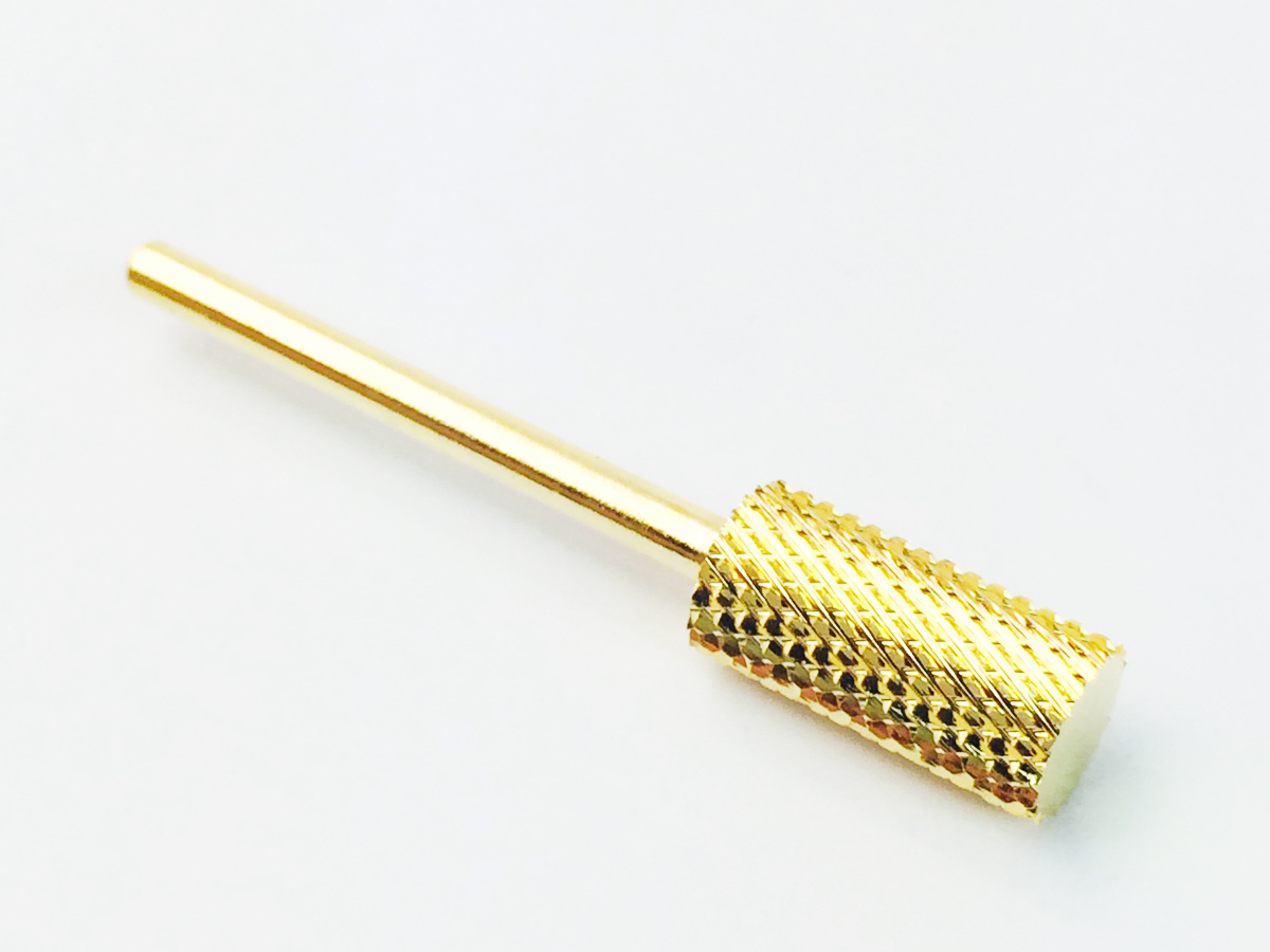 High Quality Premium Gold Nail Carbide Bit For 3/32 Electric Drill Nail File Art