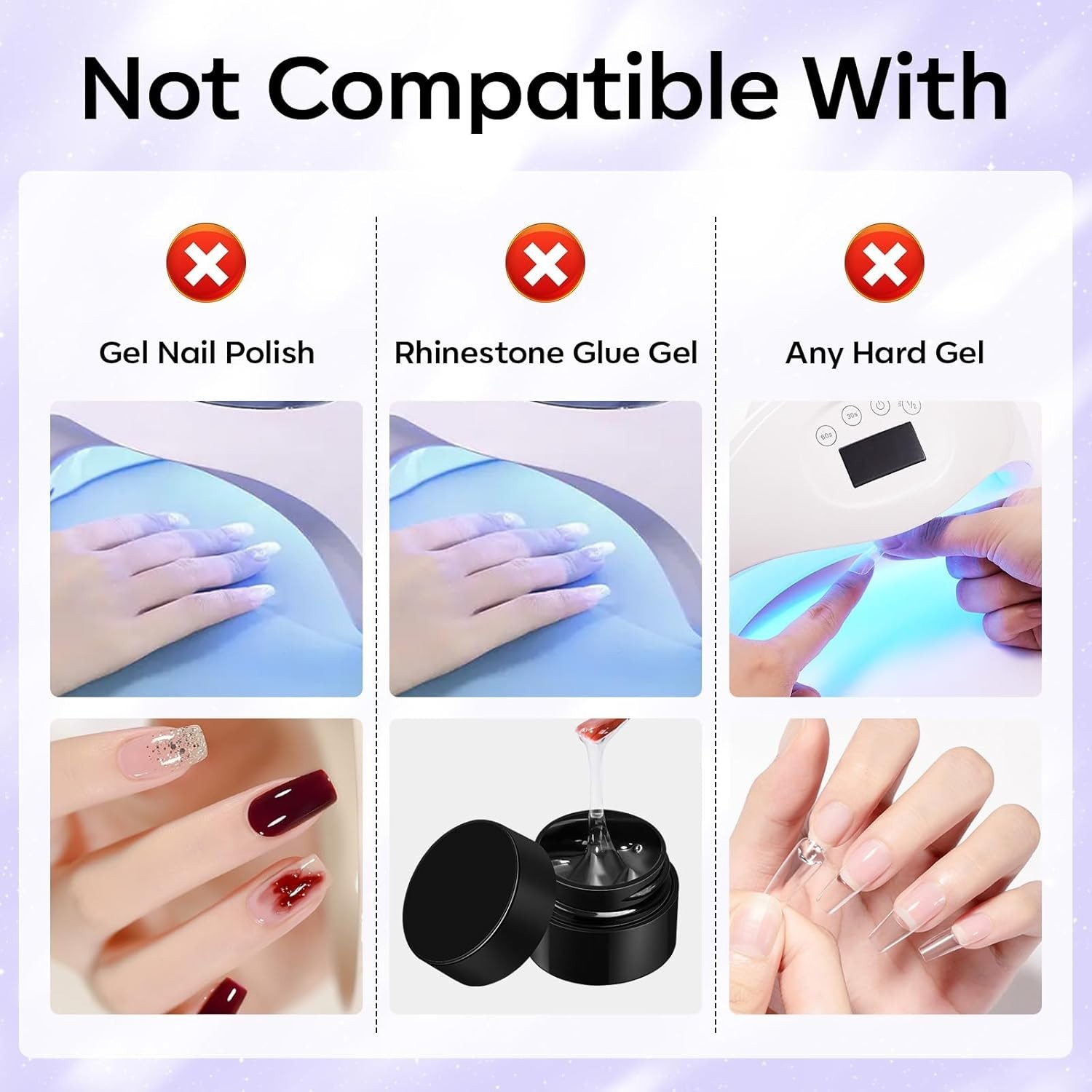 Versatile Nail Glue Remover 30ML – Safe & Quick Removal for DIY Manicures