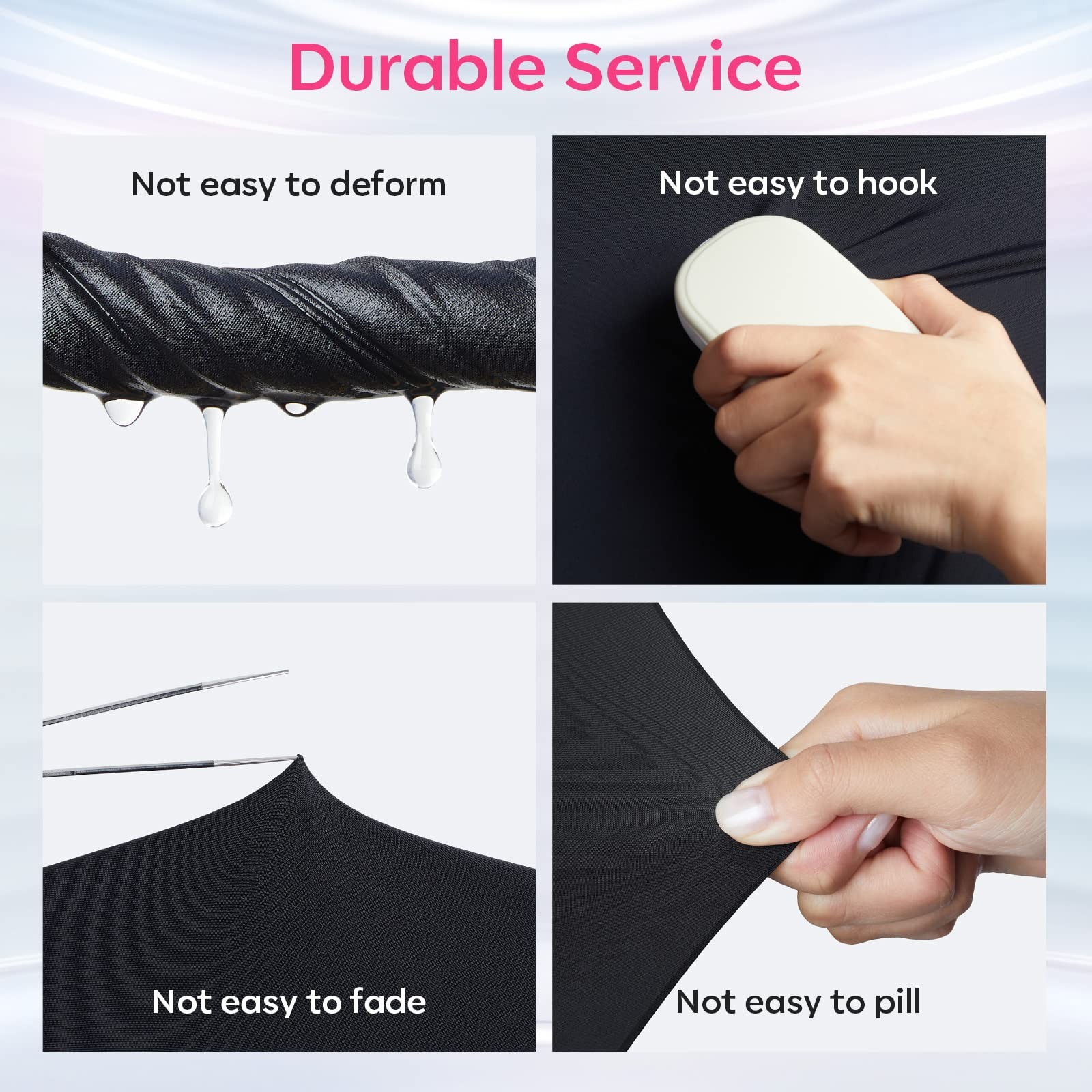 modelones UV Gloves for Gel Manicures, Professional UPF99+ Anti UV Protection Gl
