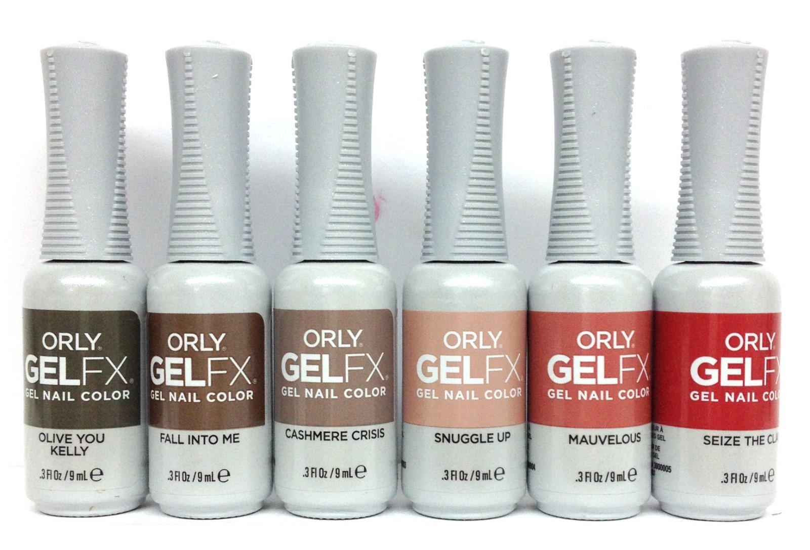 ORLY GelFX Nail Polish- THE NEW NEUTRAL Collection -6 colors 3000000-3000005