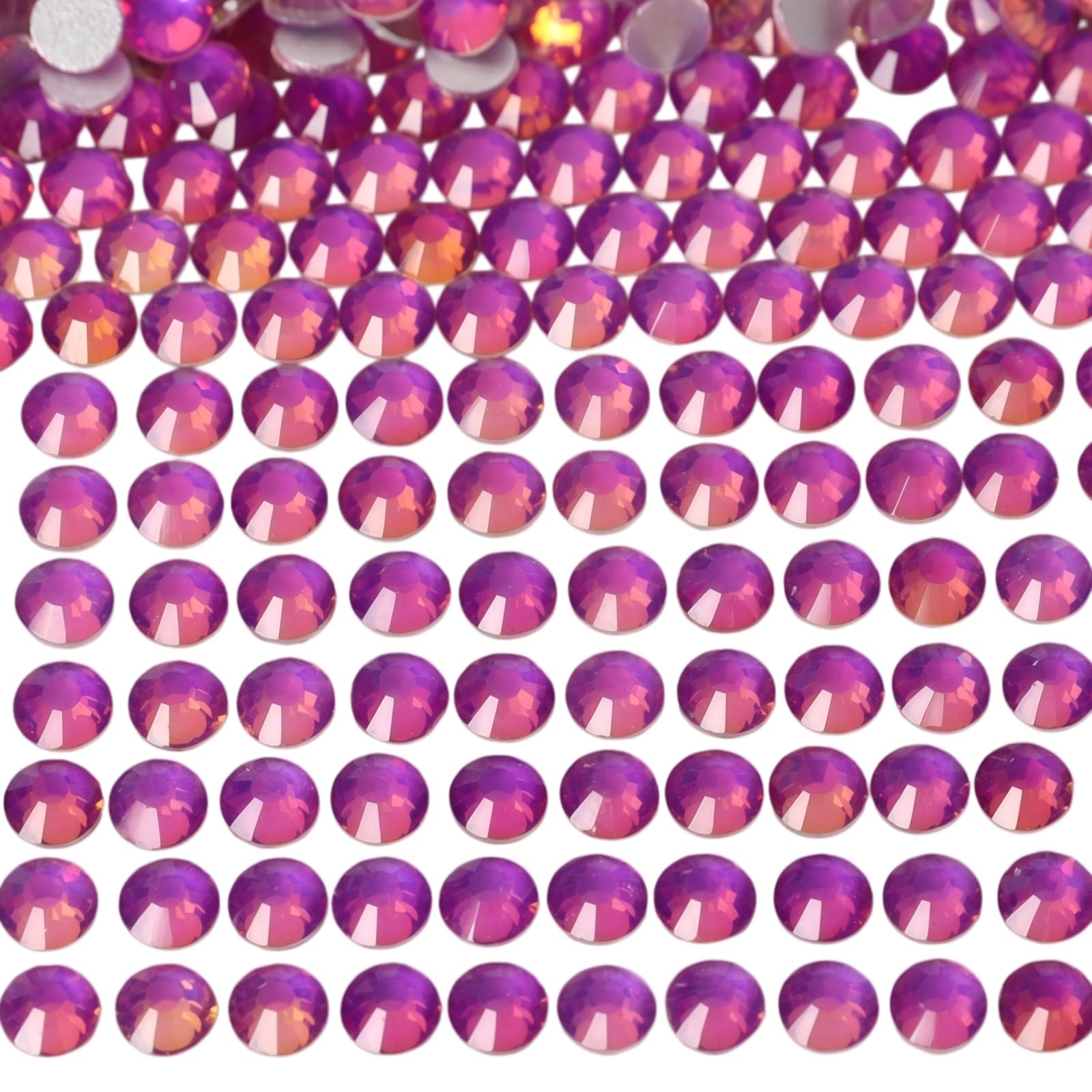 Diamonland Flatback Glass Crystal Rhinestones Rounds Gems for Bedazzling Nail…