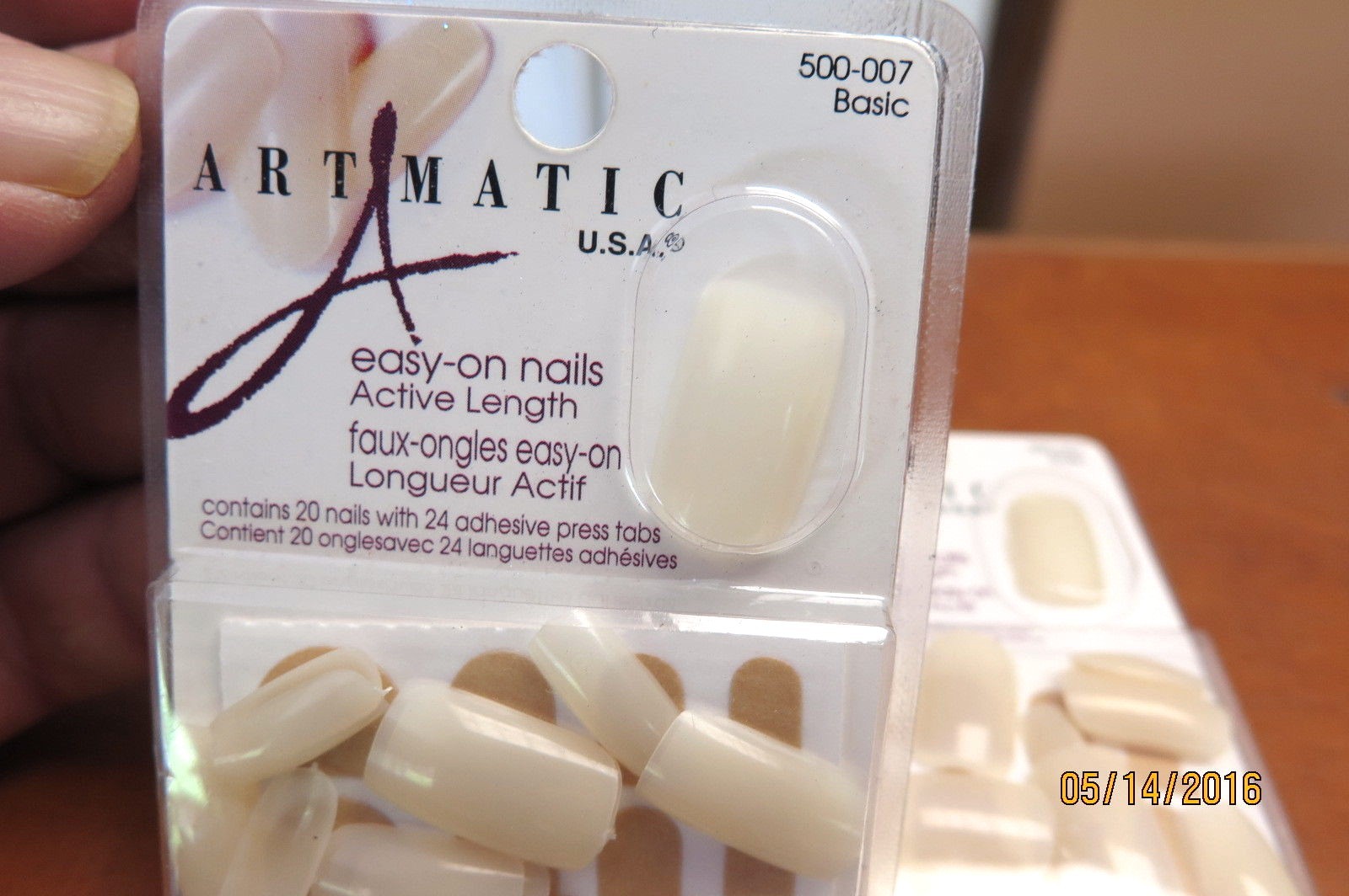 140 Press-On Nails Artamatic Easy-on Acrylic Bundle 7 Kits Active Length Nail
