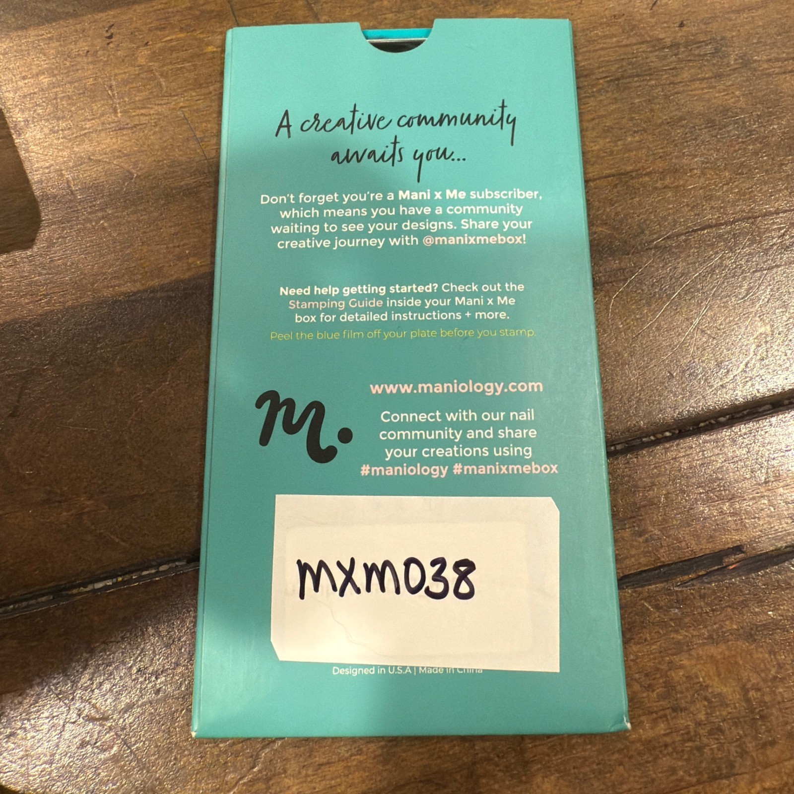 Maniology MXM038 Mani x Me Exclusive Nail Stamping Plate Picnic Food Summer