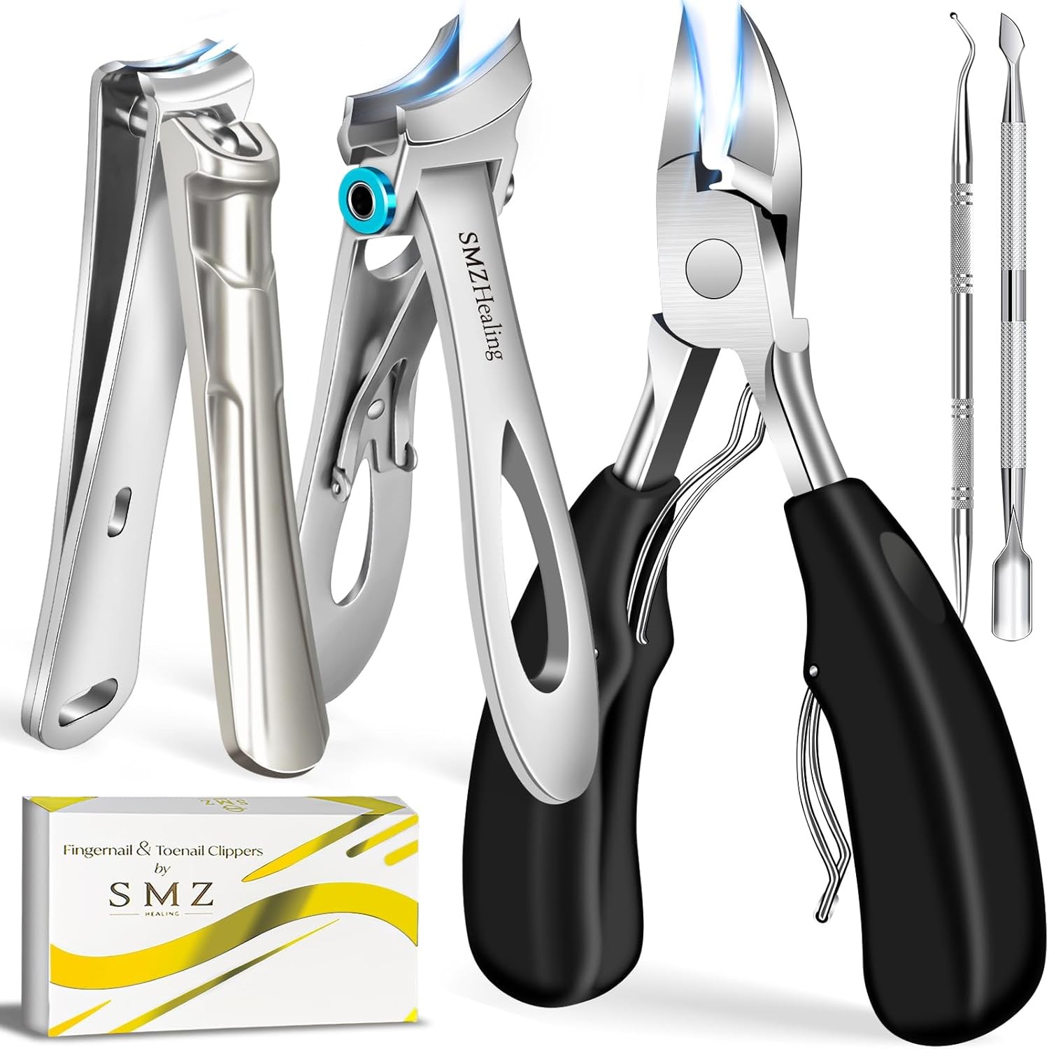 Toenail Clippers for Seniors Thick Toenails, 2026 Large Toe Nail Clippers for