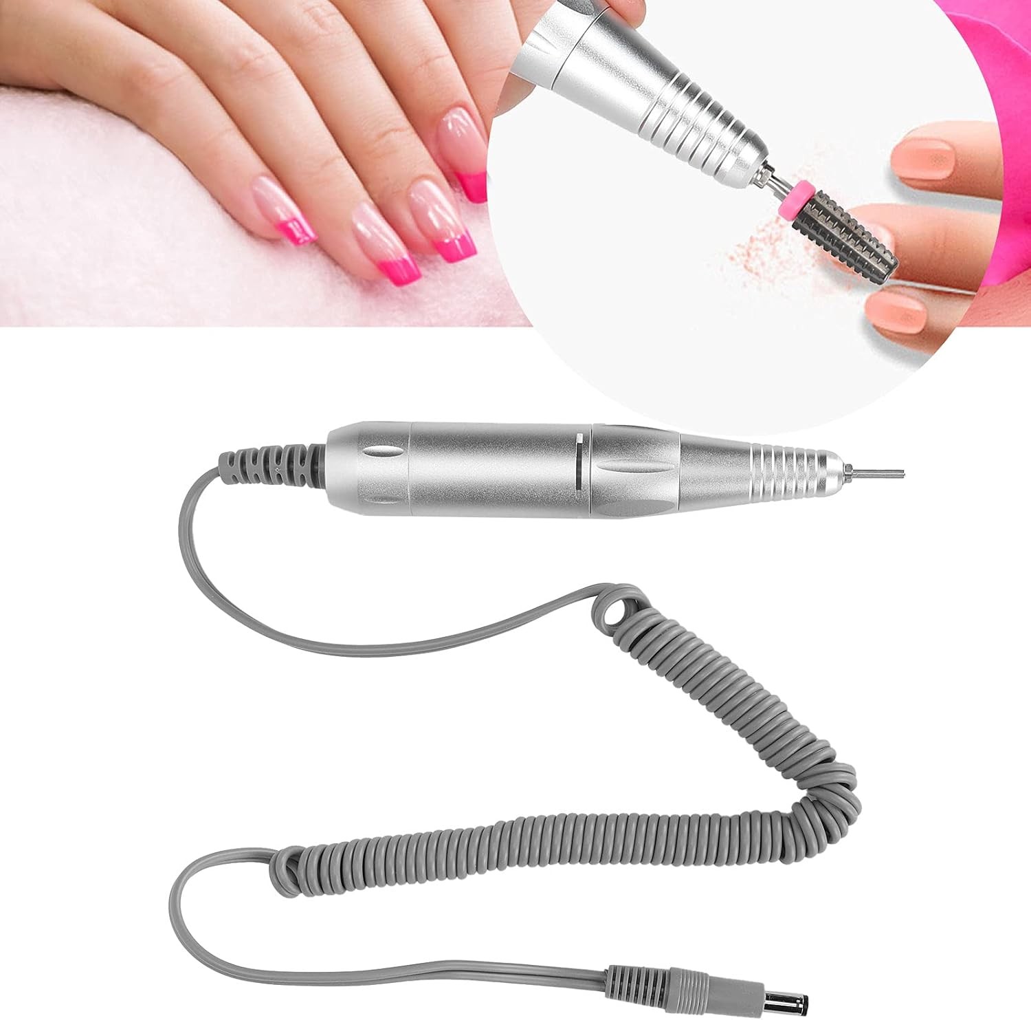 Electric Nail Drill Pen, 35000R Handle Handpiece Polishing