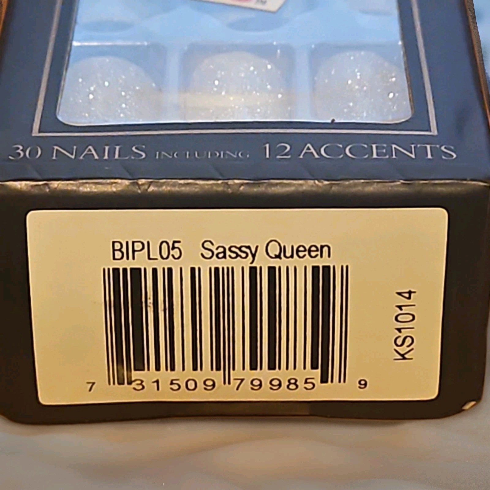 KISS-IMPRESS-PRESS-ON MANICURE-COUTURE COLLECTION-79985-SASSY QUEEN-NEW/BOXED!