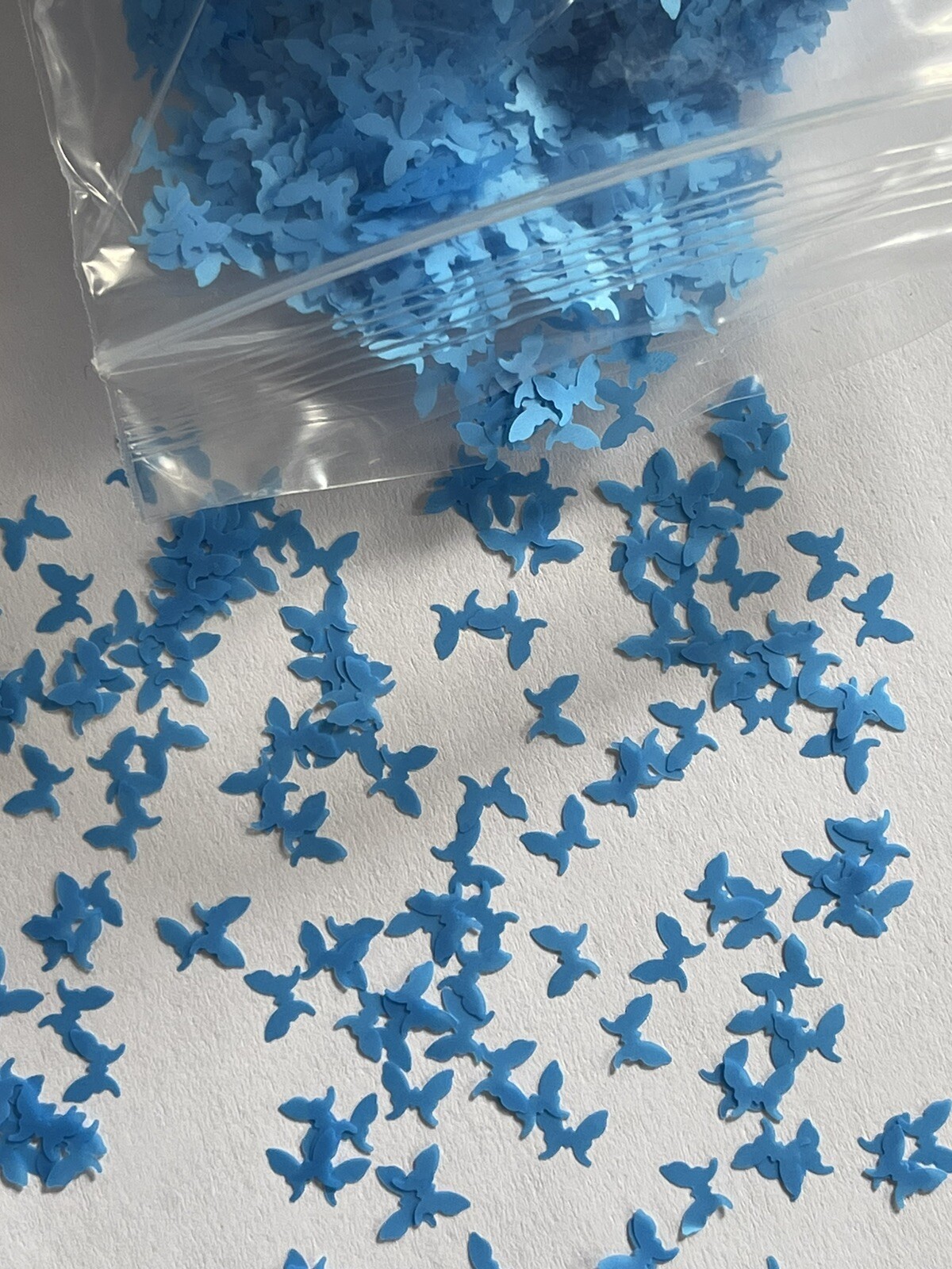 Butterfly 2 Blue Nail Glitter | 1 TSP | Gel Nail Art & Acrylic