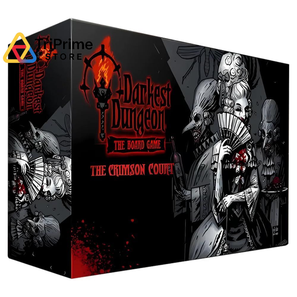 Mythic Games Darkest Dungeon: The Board Game – 12.75 inches, Red and Black