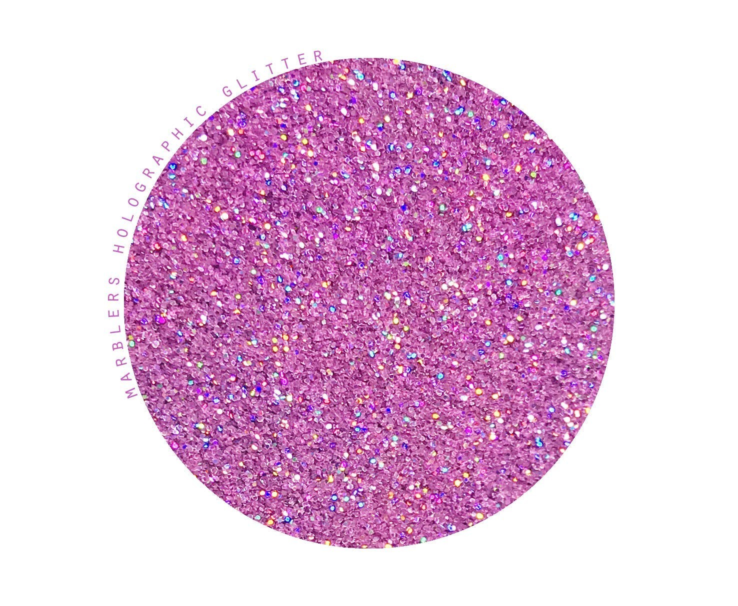 Holographic Glitter [Holo Bubblegum] 1.5oz (42g) | Fine | Non-, Vegan, Cruelt…