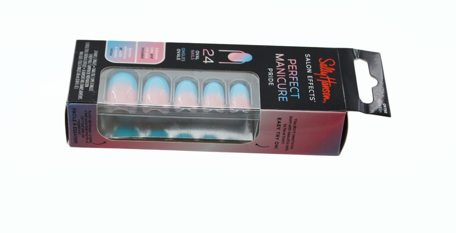 Sally Hansen 2 Pack Salon Effects Perfect Manicure Pride 0V750 Trans Tip