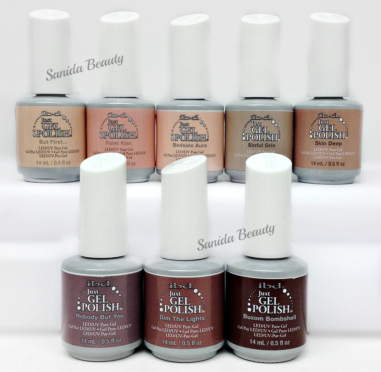 IBD Just Gel Polish – NUDE 2017 Collection- Pick Any Color 0.5oz