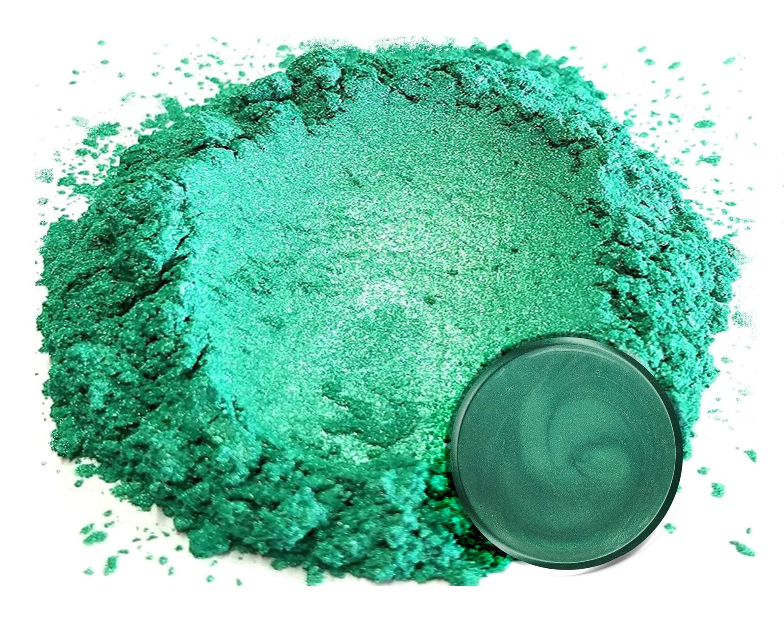 Eye Candy Pigments Premium Green Mica Powder – Forest Green (50gr) – for Epox…