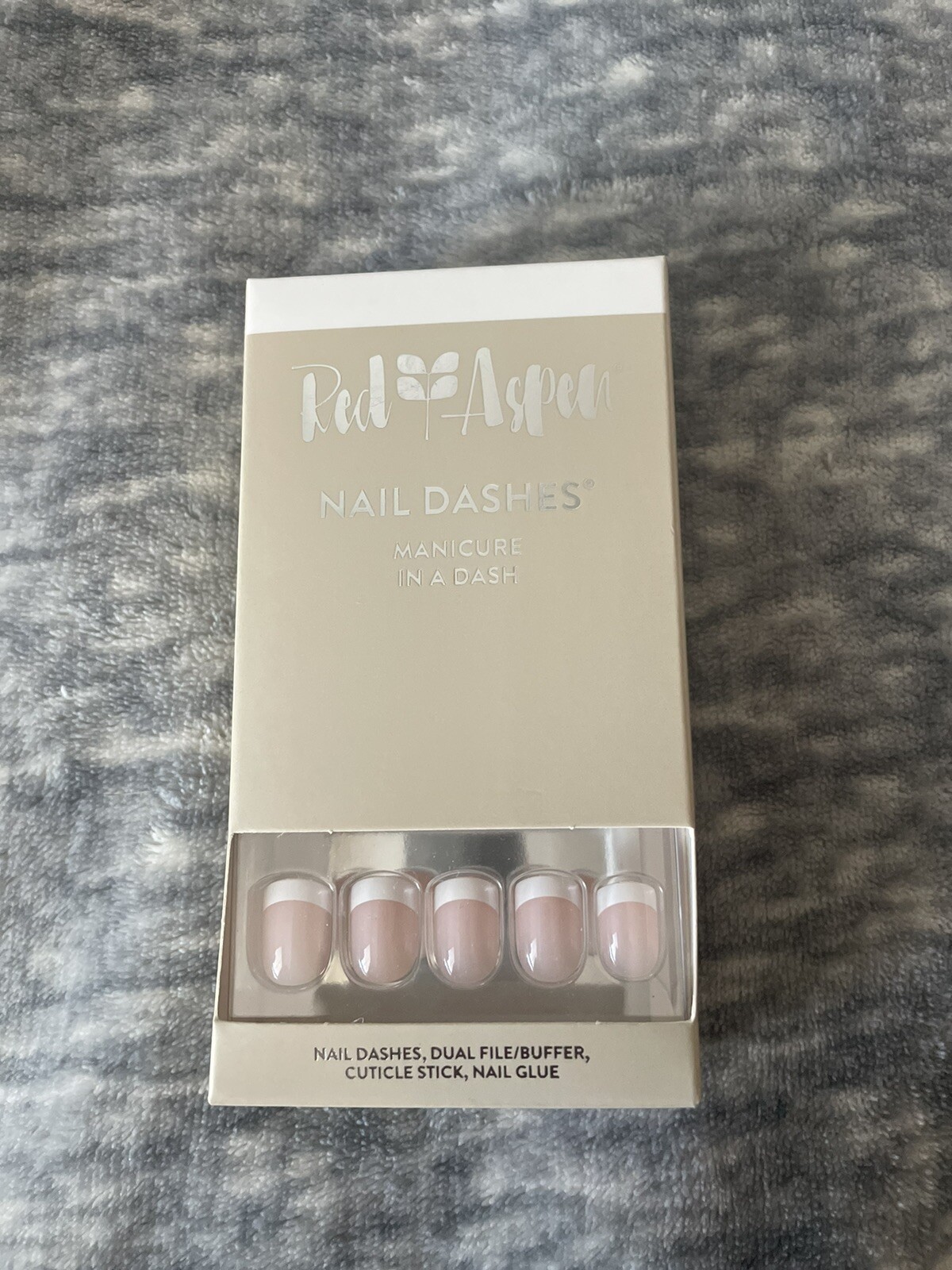 Red Aspen Nell’s French Tip New In Box With Glue