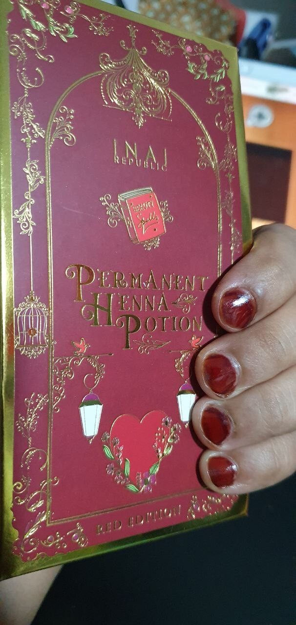 RED PERMANENT HENNA POTION | LONG LASTING COLOR | TREATMENT HENNA | 100% HALAL