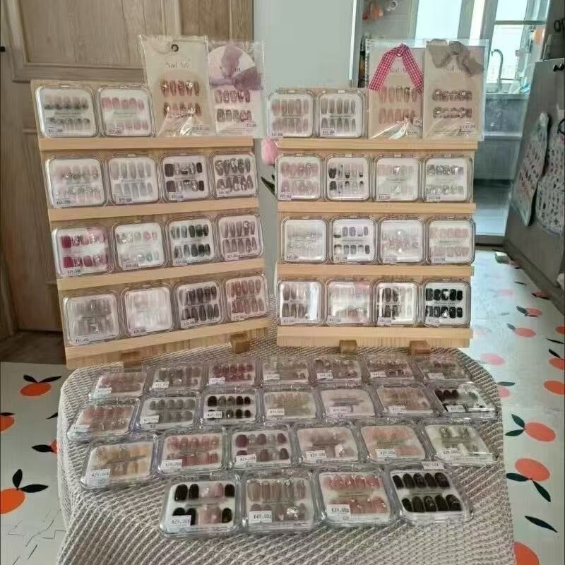 72 Random Nail Art Pieces, Multiple Colors, Detachable Styles, Fake Nail Art