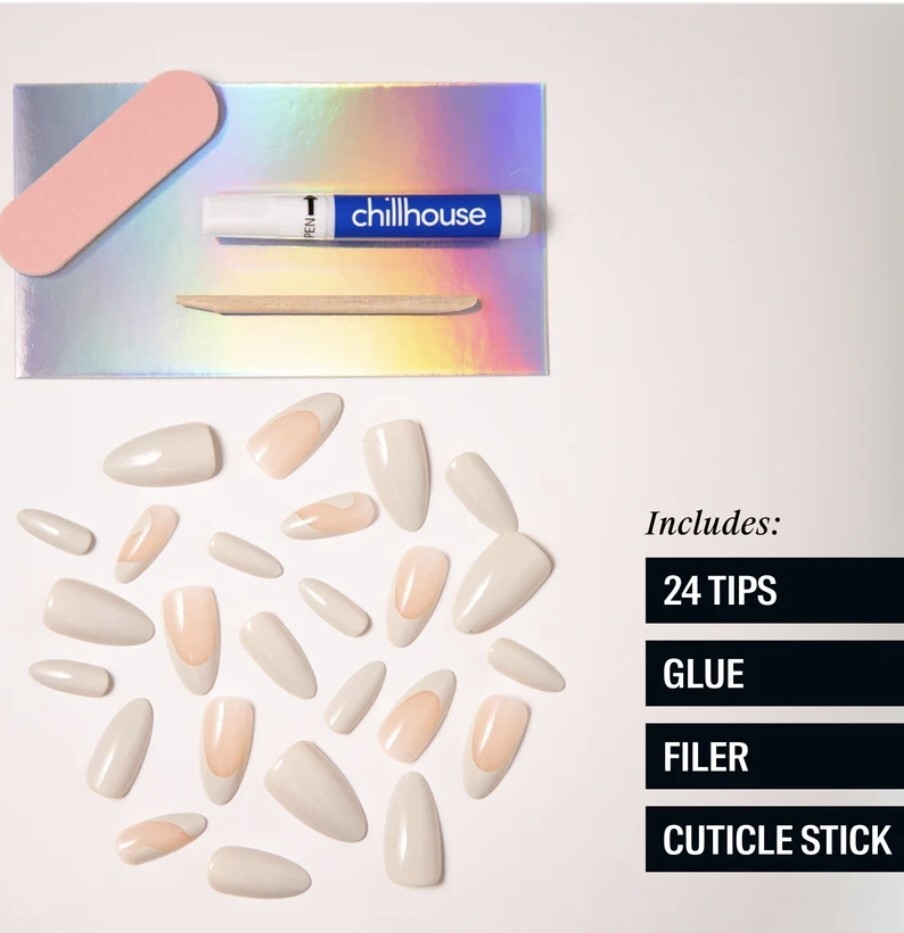 Chillhouse Chill Tips Freelance Gig Almond Shaped Press On Nails