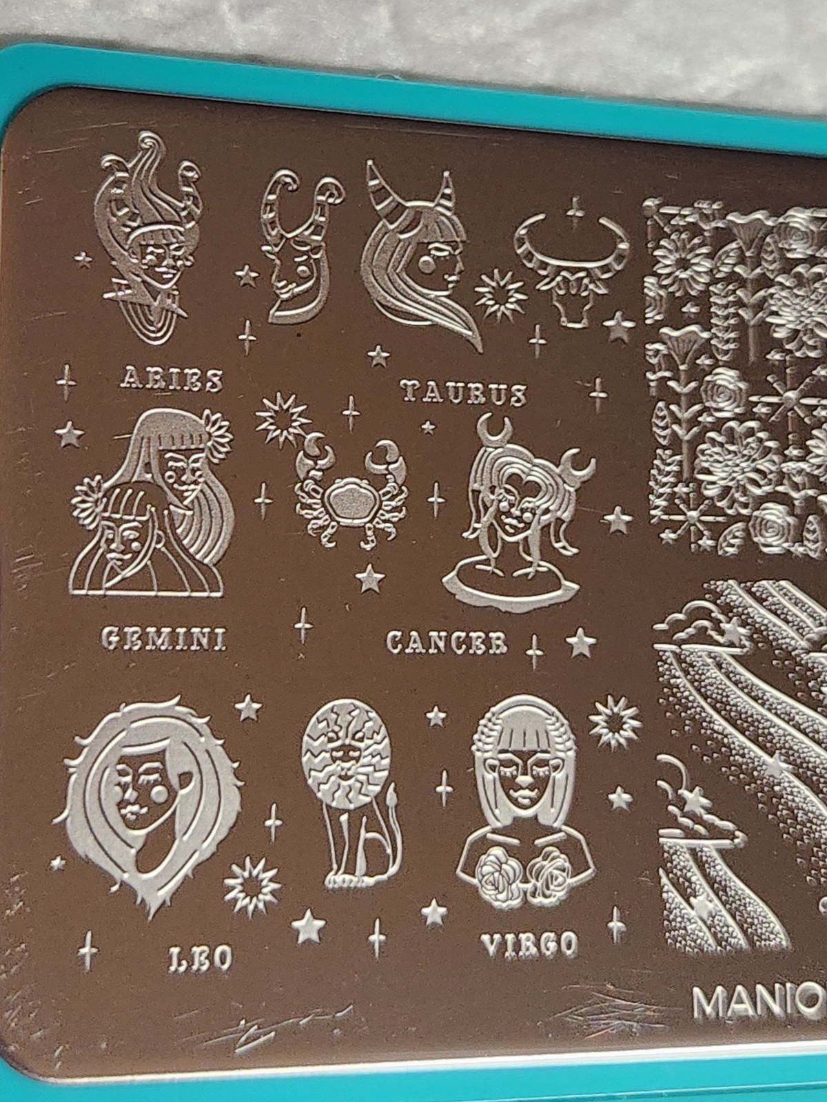 Maniology MXM045 & MXM046 Astrology Nail Stamping Plates