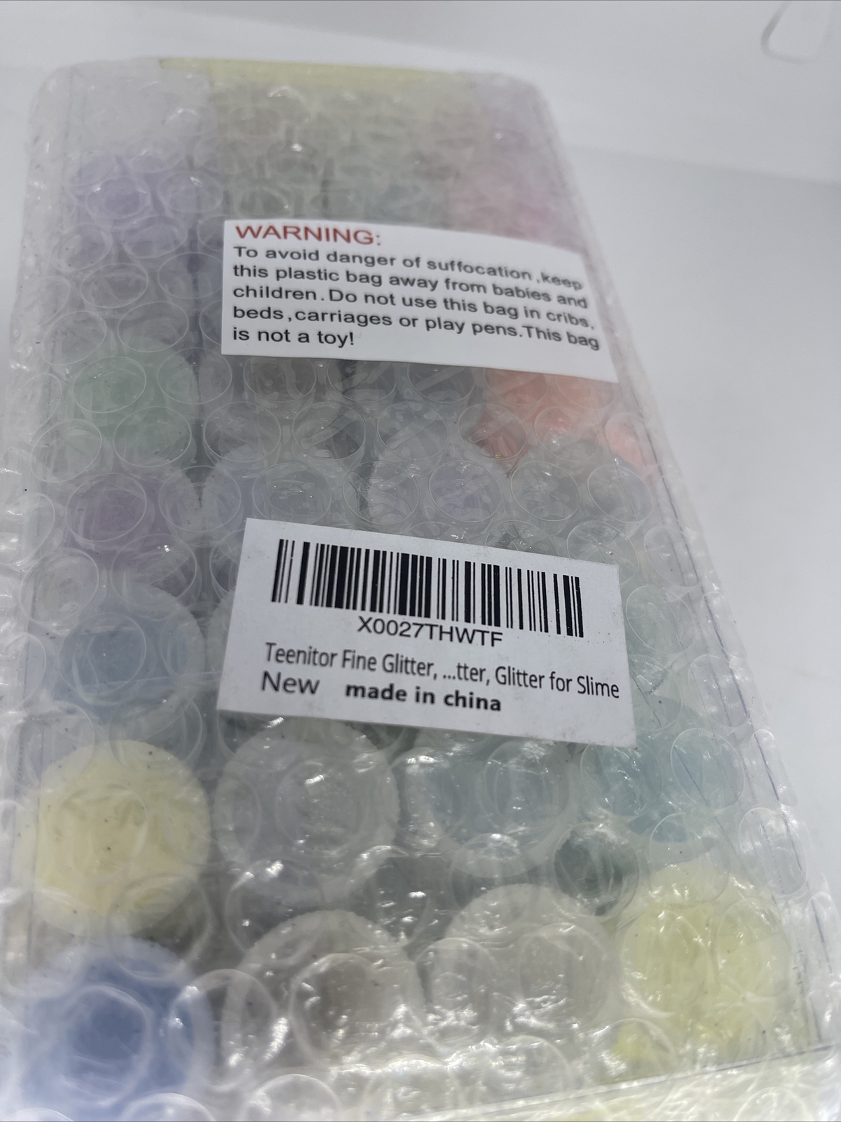Festival Fine Glitter Mix Teenitor 32 Colors, Glitter for slime