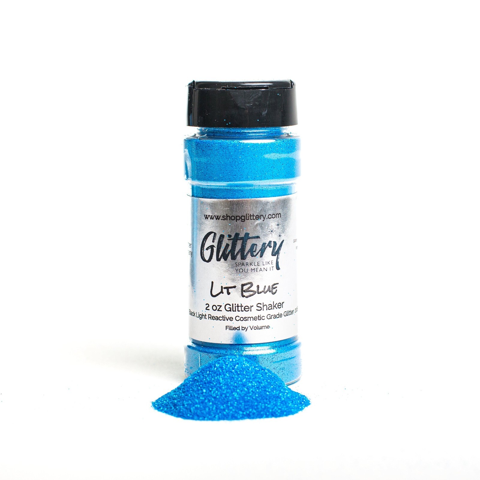 UV reactive Glitter Blacklight, Neon Glitter Powders Pink, Green, Yellow, Blue