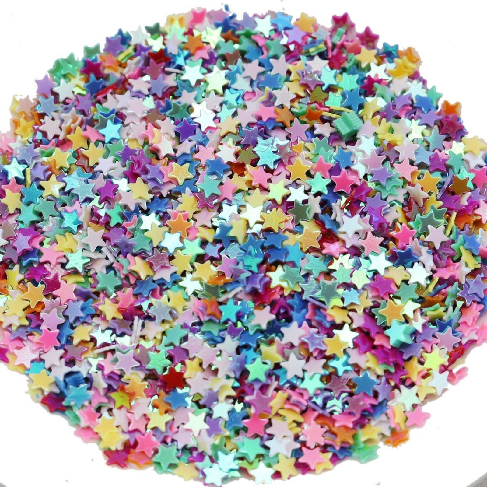50 Gram Mixed Color Star Sequins Loose Tiny 3mm Nail Art Tips Scrapbook Craft